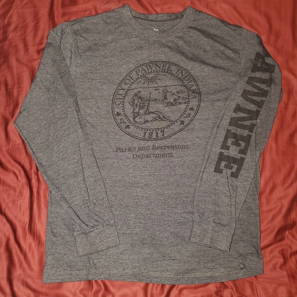 Parks and Recreation Pawnee Seal Long Sleeve Tee